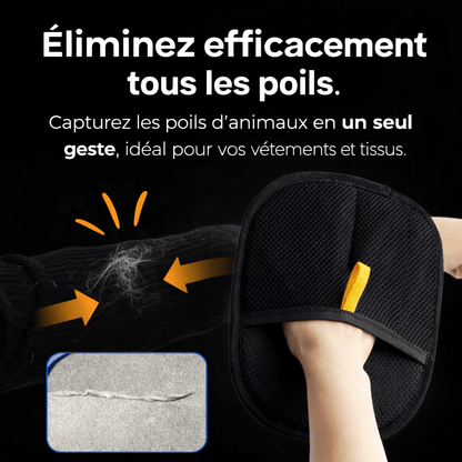 Gant Anti-Poils Chien Chat – Élimine les Poils en 30s | PetHomy